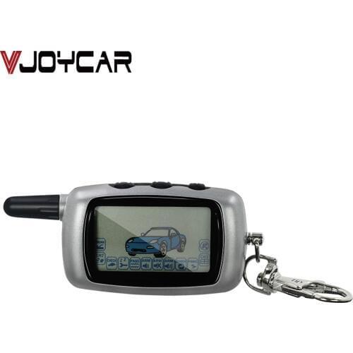 A6 Twage Keychain Key Fob Chain LCD Remote Controller For Russia Version Starline A9/A6/A8 Two Way Car Security Alarm System