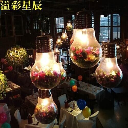 Modern Plant Pot Deco Pendant Lamp Fashion Nordic Shade Modern Dining Table Hanging Light Fixture DIY Luminaire Office Lighting