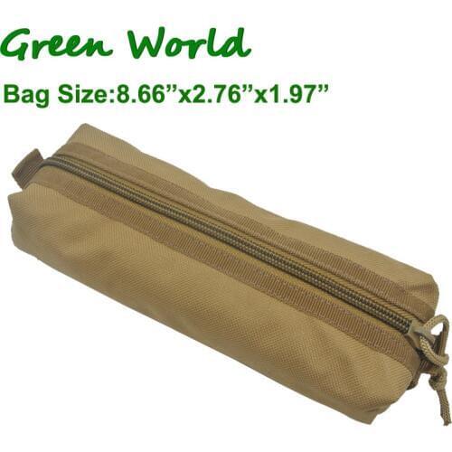 Green World 1pc/lot Gun Bag Magazine Pouch,Bag Size 8.66"X2.76"X1.97"