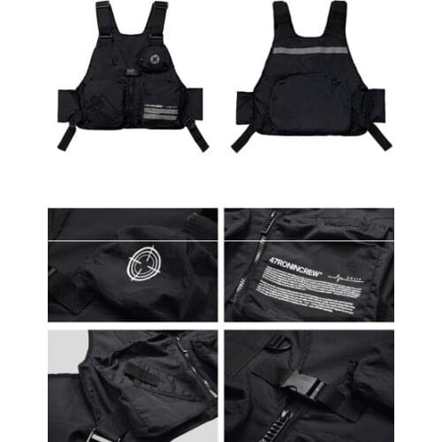3M reflective ins hot style Chest Rig Military tactical chest bag Functional package prechest bag vest