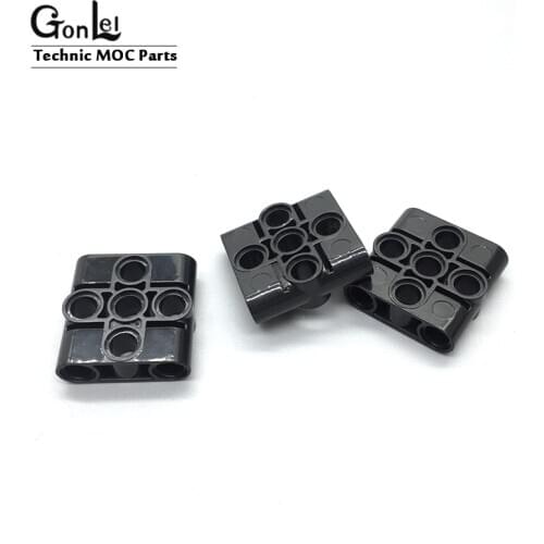 10-20Pcs Technic Parts Connector Beam 3x3 Bush 39793 MOC Brick Compatible with LEGOis Technic MOCs EV3 Building Blocks DIY Toys