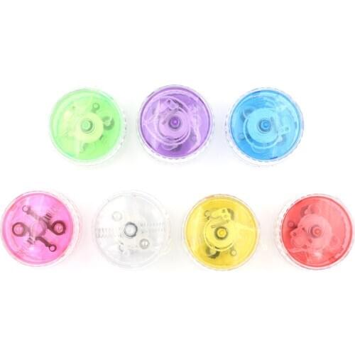 7 Colors Professional Luminous Yoyo Ball LED Flashing Child Clutch Mechanism Yo-Yo Toys For Kid Party Entertainment Gifts