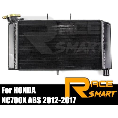 1 PCS Motorcycle Radiator Water Cooling Cooler System For HONDA NC700X ABS 2012-2017 2013 2014 2015 2016 NC700 X NC 700X NC-700X