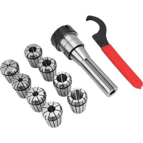 R8-ER32 Collets 10pcs Spring Collet Chuck Holder for CNC Processing Center Collet Set for Engraving Machine and Milling Lathe