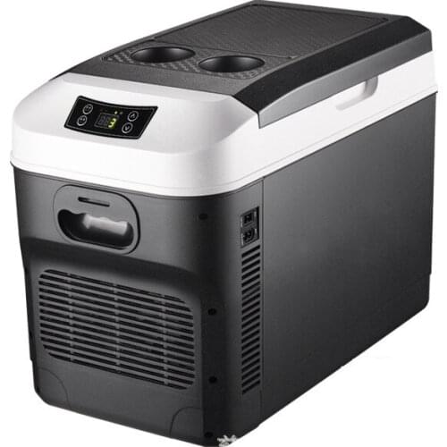 15L Car Home Mini Refrigerator Portable DC12-DC24V UK 220V Food Drink Freezer Cooler Outdoor Picnic Food Cooling Warming Fridge