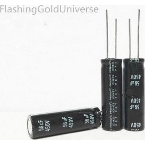 450V 56UF 56UF 450V Electrolytic Capacitor volume 13*35 13*40 best quality New origina