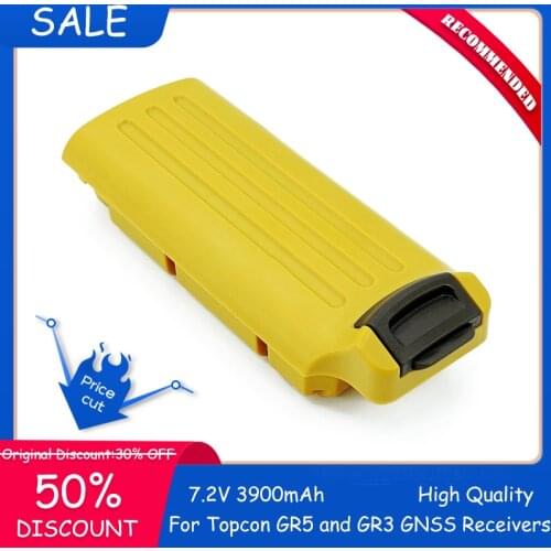In Stock TOPCON battery 7.2V 3900mAh 02-850901-02 Battery For TOPCON GR3 GR5 GR-3 GR-5 GPS GNSS RTK surveying instrument