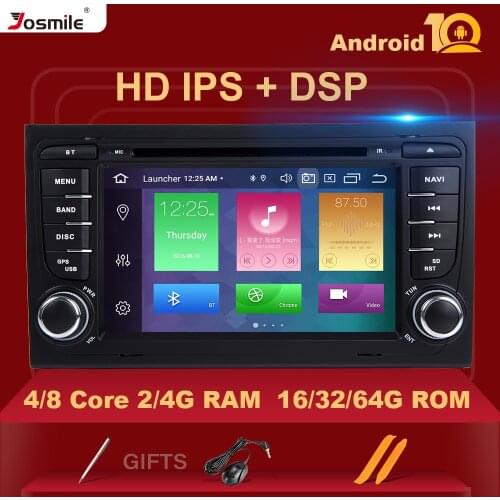 Carplay DSP Android 10.0 Car DVD Multimeida For Audi A4 B8 B6 B7 S4 B7 B6 RS4 B7 SEAT Exeo 2Din Radio IPS GPS Navigation RDS 4GB