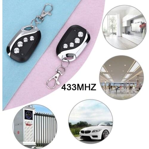 Universal 433MHz Wireless 4 Channel Remote Control Copy Electric Garage Door Switch 4 Keys Remote Controller For PT/SC Hot Sale