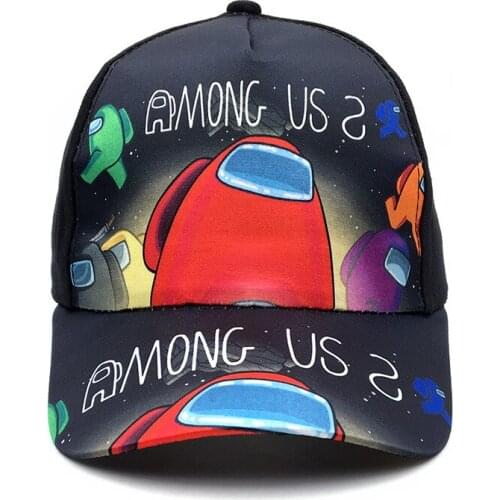 Childrens baseball hat wide brim cartoon sunshade hat in spring and summer