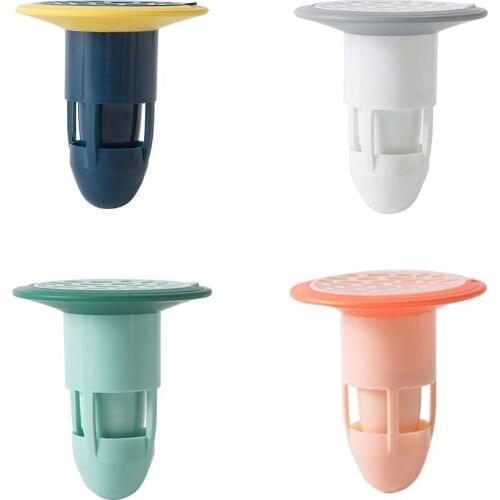360 Degree Deodorant Floor Drain Sink Drain Strainer Hair Catchers Rubber Shower Bathtub Floor Filter Water Stopper Dropshipping
