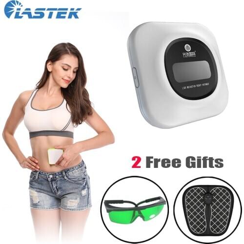 LASTEK 3 in 1 Home Care 36 Laser Diodes Wound Healing Pain Relief Laser Treatment Device + 808nm Goggles + EMS Massage Foot Pad
