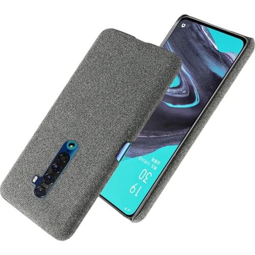 Anti-slip Ultra Thin Fabric Cloth Case For OPPO Reno 2 Z 2Z 2F Phone Cover For OPPO Reno 2Z 2F 2 Z RenoZ Reno2 Reno2F Reno2Z
