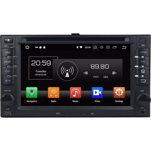 Octa Core 6.2'' Android 9.0 Car DVD player for for Kia Cerato Sportage Ceed Sorento Spectra Optima Rondo Rio Sedona 64G