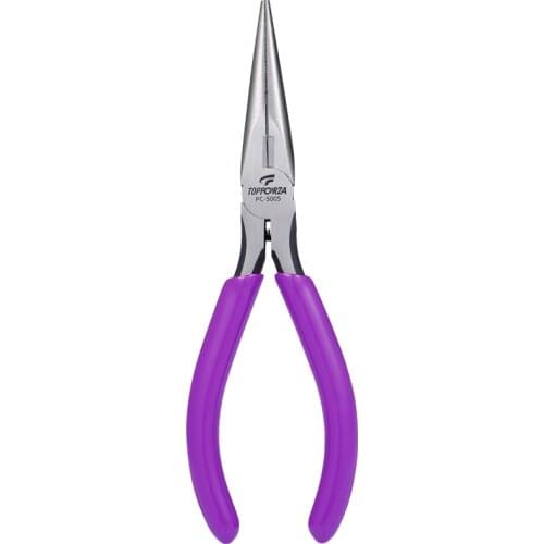 TOPFORZA Pliers Needle Nose Long Nose Plier Wire Cutter Bending Hand Tools