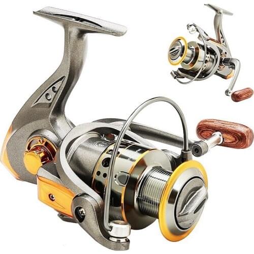 13BB Full Metal Wire Cup Fishing Reel High Quality Spinning Reel Braking Force Reel Long Throw Fishing Wheel 1000-7000 Series