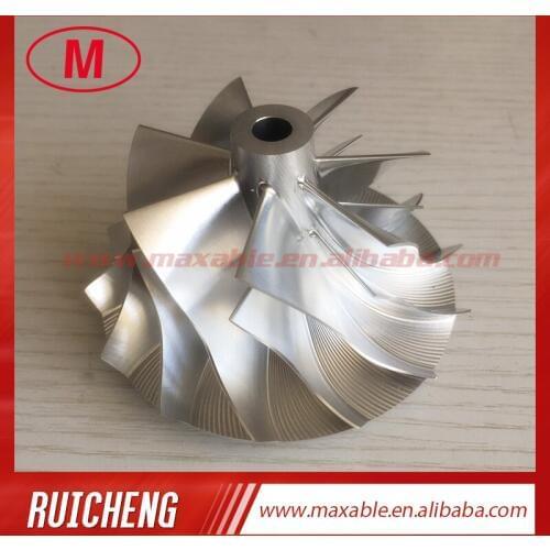 S200-EFR 57.15/76.23mm 1276-123-2006 7+7 blades high performance Billet/milling compressor wheel for 179315/179390/179392