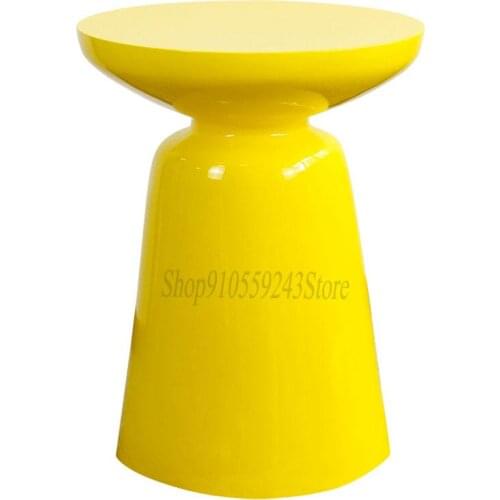 Nordic Sofa Small Coffee Table Martini Plus High Round Table Mini Mobile Fashion Bedroom Modern Minimalist Creative Side Table