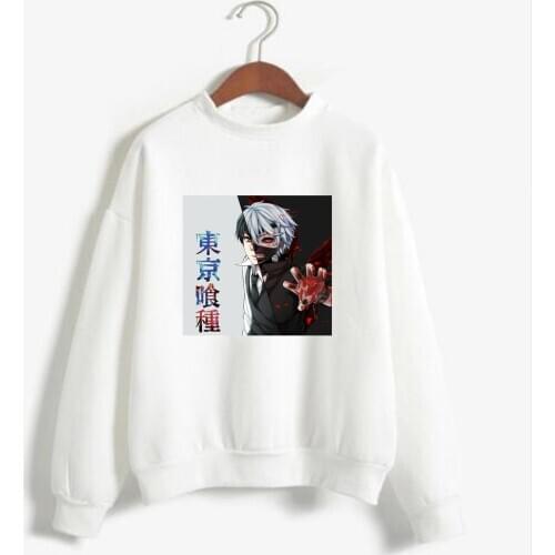 Hoodie Sweatshirt Tokyo Ghoul kaneki ken Midoriya All Might Print Cosplay Costume Anime Women/Men Top