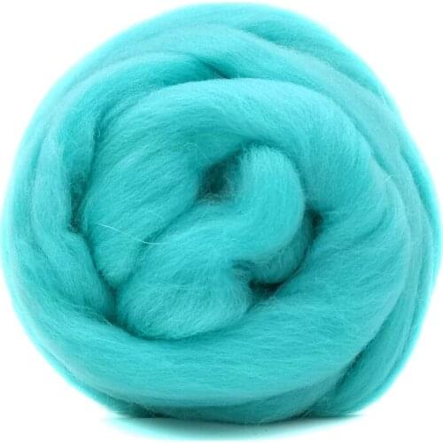 10g Wool Felting Wool 19 Microns Super Soft Natural Wool Fiber Value Pack for Needle Starter Felting Kit 0.35 OZ Per Color (36)