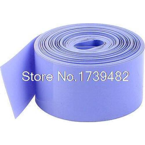 2:1 29.5mm PVC Heat Shrink Tubing Wrap 10m for 18650 18500 Battery