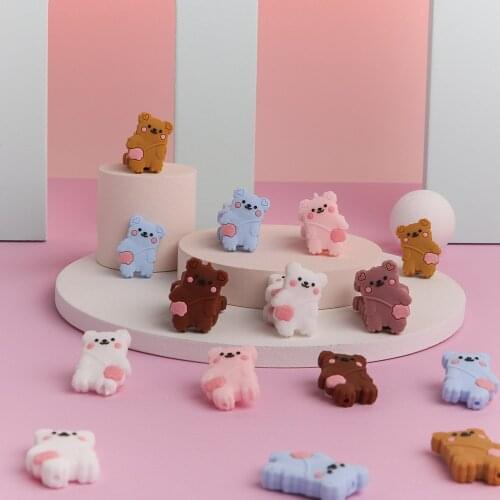 Kovict 30/60/100Pcs New Animal Silicone Beads Baby Molar Teether DIY For Pacifier Necklace Accessories Chewable Nursing Toys