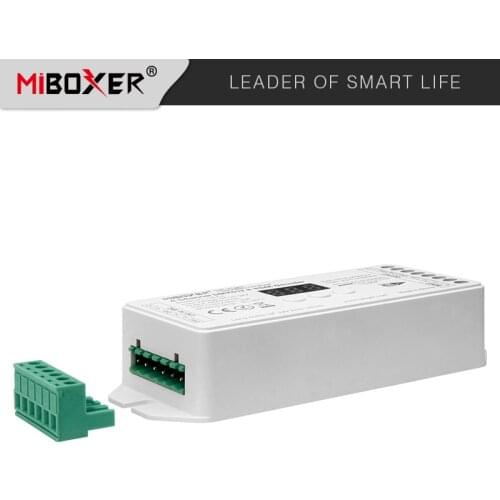 4 Port constant volatge DC12V 24V DMX & RDM decoder DMX 512 to single color led strip decoder