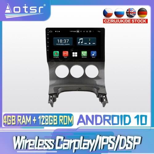 Android 10 PX6 128G For PEUGEOT 3008 2013 2014 2016 DVD GPS Navigation Auto Radio Stereo Video Multimedia Player HeadUnit 2din