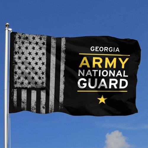 Georgia National Garden Flag Decorative Flag House Flag Outdoor Flags Yard Banner