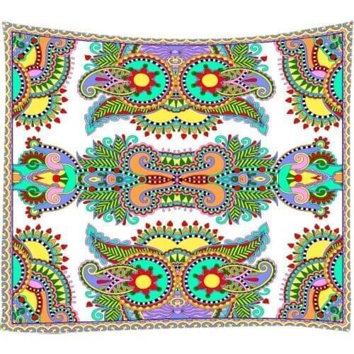 Ethnic Style National Customs Tapestry Wall Hanging Cloth Bed Spread Beach Towel Table Cloth House Decoration Living Room Deco