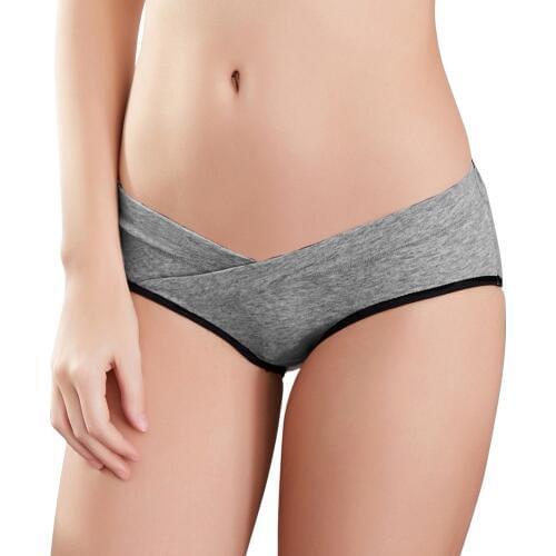 Cotton Maternity Underwear U-Shaped Low Waist Pregnancy Briefs For Pregnant women Plus size Panties Clothes