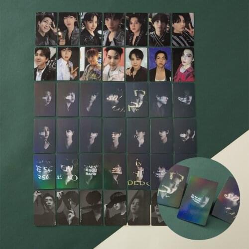 KPOP Bangtan Boys Map Of The Soul Photobook ONE Route Clue Holo Ver Members LOMO Cards Premium Photos