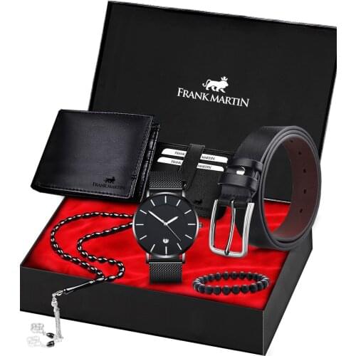 Mens Watch Wallet Belt Gift Set 20-005