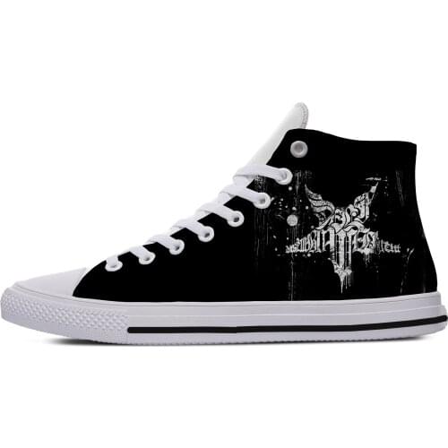 Disembowelment Heavy Metal Band Icon Mens Womens Designer Leisure Sneakers Men Casual Canvas Shoes Off White