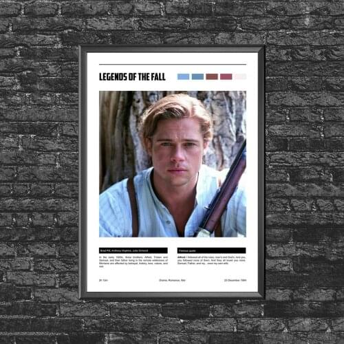 Legend of the Fall Movie Poster Wall Painting Home Decoration (No Frame)