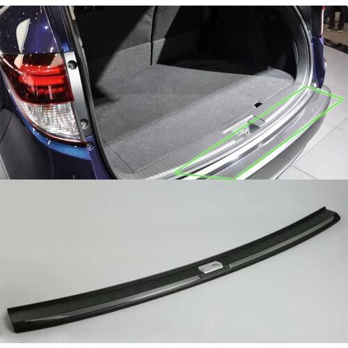 Plastic rear bumper foot plate For VEZEL/HR-V car accessories outer
