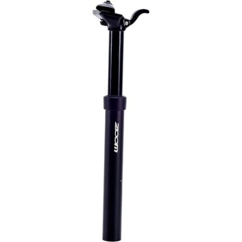 ZOOM Bike Suspension Seatpost 30.9/31.6*375 MTB Hand Remote Dropper Seatpost Height Adjustable Seat Post 100mm Travel Seat Tube