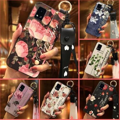 Kickstand Dirt-resistant Phone Case For ZTE Blade A31 New Arrival Original Flower For Girls