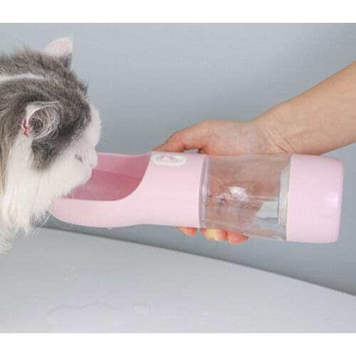 Portable Pet Dog Water Bottle For Small Large Dogs Travel Puppy Cat Drinking Bowl Outdoor Pet Water Dispenser Feeder Pet Product