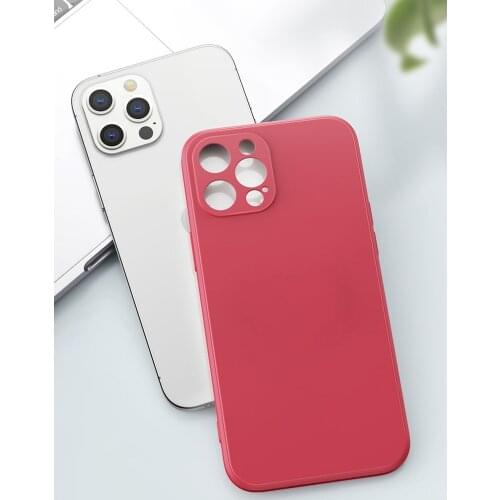 Luxury liquid silicone case For iphone 12 pro max and iphone 11 case SE 2020 X XS XR 7 8P 6S 6P Lens all-inclusive soft shell