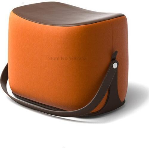 Nordic Saddle Stool creative living room small family low stool for shoes stool