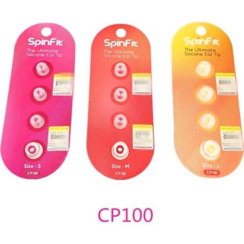 DUNU CP100 SpinFit1 Pair(2 pcs) In-ear Earphones Eartip Patented Silicone Eartips for DK3001 CP145 CP800 CP220 CP240 CP360