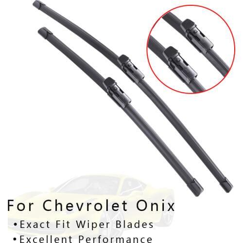 Winshield Wipers Blade for Chevrolet Onix from 2012 2013 2014 2015 2016-2019 windscreen wiper car Accessories wholesale