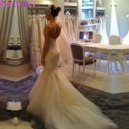 Suruimei Mermaid Silhouette Wedding Dresses