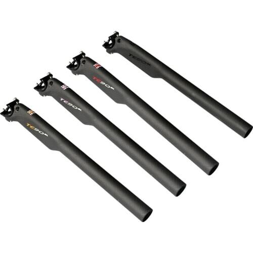 TEMANI bike full carbon seatpost Offset 20mm T800 3K 27.2/30.8/31.6MM 200g