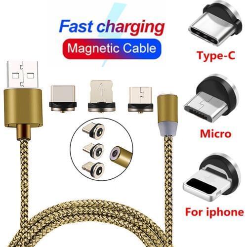 Type-C Micro USB Plug For Samsung Galaxy s10 S8 S9 Plus S7 S6 Note 9 A70 A5 A7 J3 J5 2017 A6 A8 Plus 2018 Magnetic Charge Cable