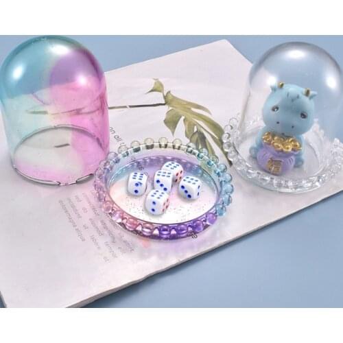 Dice Cup Casting Silicone Mould DIY Crafts Making Tool Crystal Epoxy Resin Mold X7YC