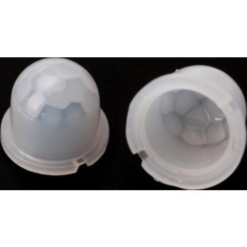 10PCS Infrared Sensor 8308-4 mini White Fresnel Lens body pyroelectric PIR