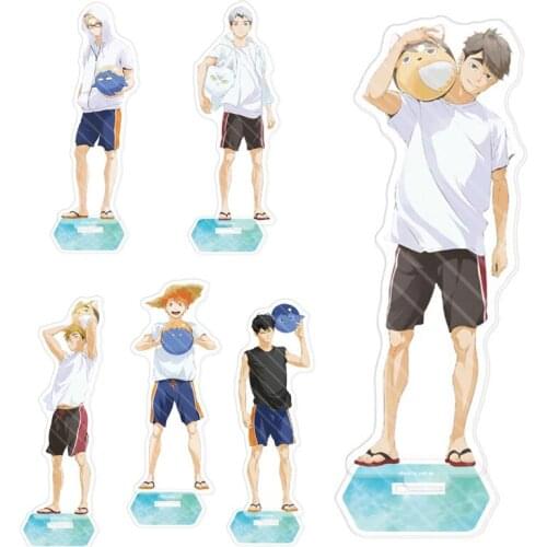Anime Haikyuu!! Acrylic Stand Japanese 15CM Desk Figure Model Table Plate Action Figures Toys Animation Activities Desk Decor