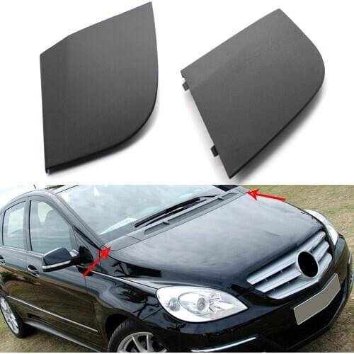 For Mercedes Benz W245 B Class Front Windshield Water Drain Side Cowl Cover Pair
